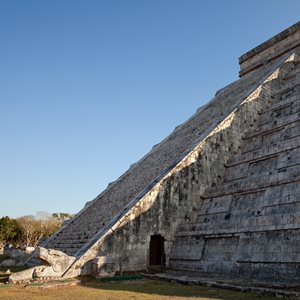 El Castillo during spring equinox