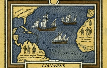 Interesting Christopher Columbus Map Fact