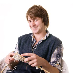 Men-Only Knitting Fact