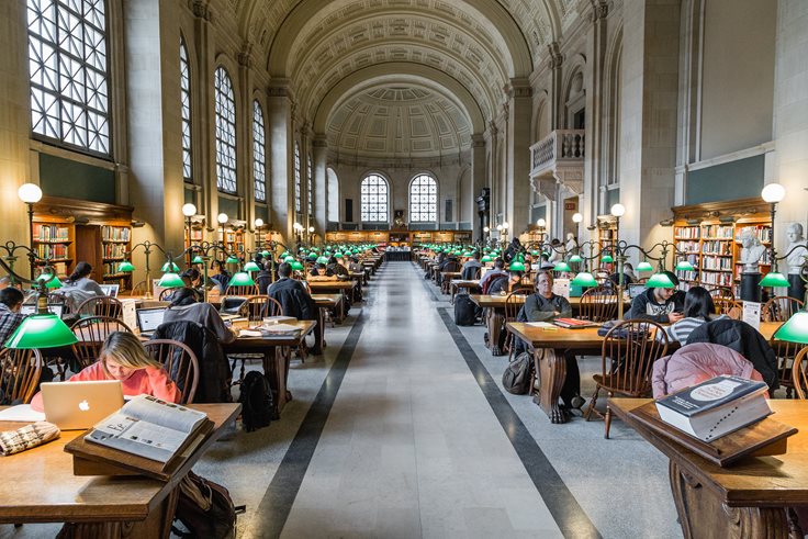 Interesting Boston Library Fact
