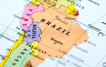 Map of Brazil