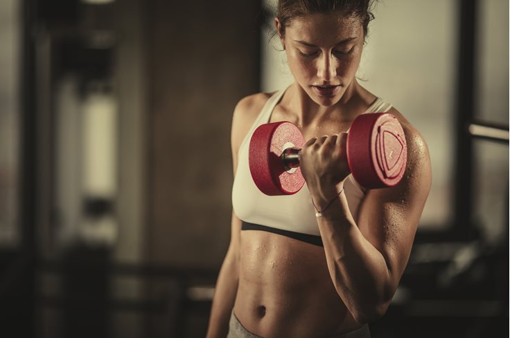 Bicep Exercise Standing Curl