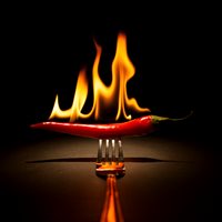 Fiery hot peppers