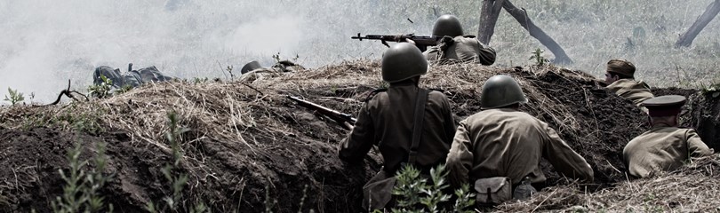 Trench warfare in World War II